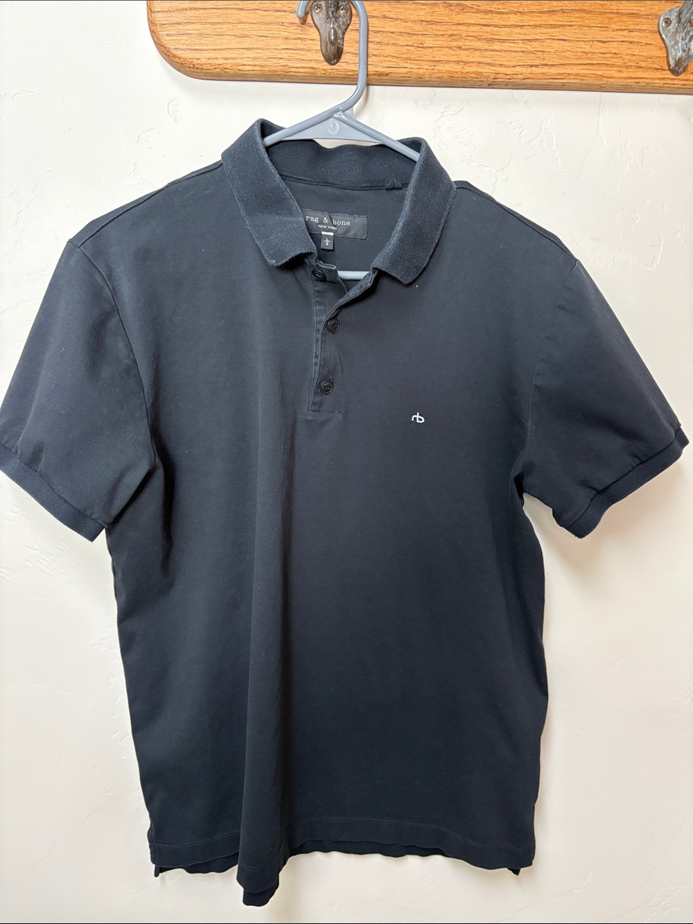 Rag and bone large men’s polo